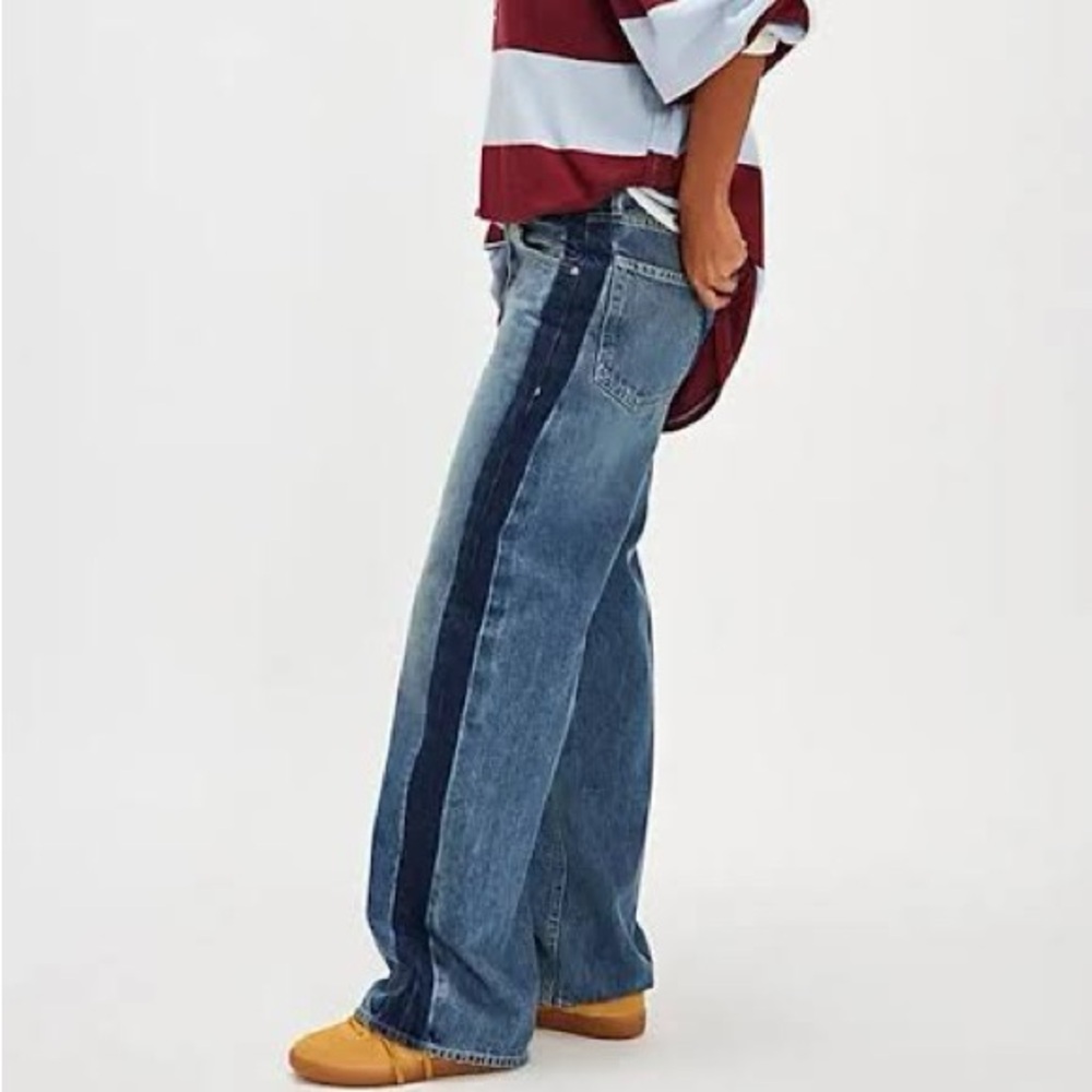 Citizens of Humanity Ayla Drome 29 Two Tone Side Stripe Jean